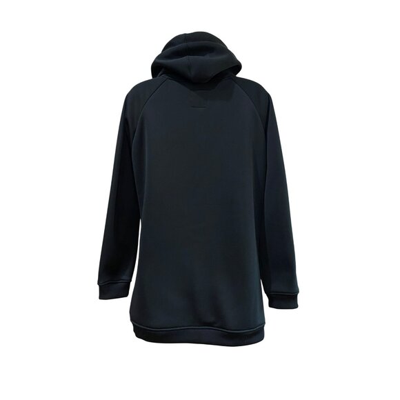 Neff Womens Daily Shredder Hoodie Black W/ Pink & Teal Zipper & Pockets L Polyes - Picture 3 of 9